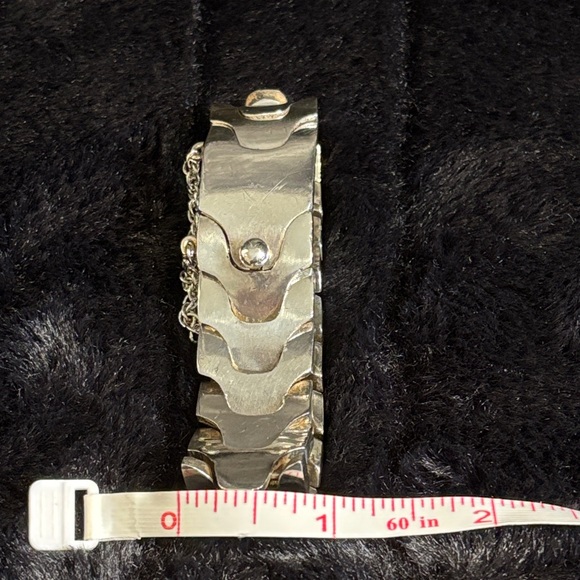 ❌Sold❌Antonio Pineda Vintage 970 Silver Bracelet see pictures and video - Picture 13 of 16